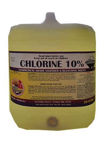 Oceanic Chemicals - Product - Chlorine 10%